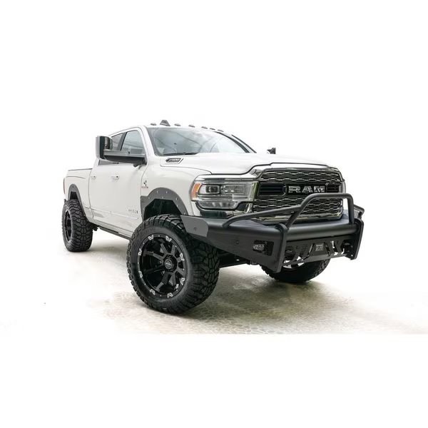 94-02 RAM HD 2500-5500 FRONT ELITE RANCH BUMPER W/ PRE-RUNNER GUARD W/, Fab Fours, Mfr#: DR94-Q1562-1